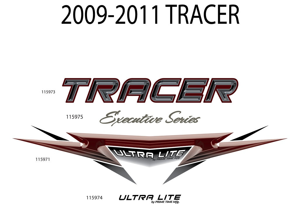 2009, 2010, 2011 Prime Time Tracer