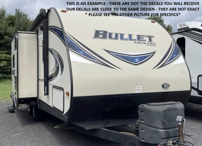 2016-2017 Keystone Bullet Ultra Light Replacement Decal Kit
