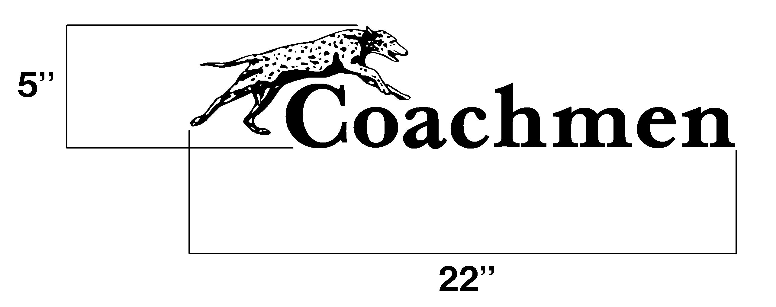 Coachmen Logos - Qty: 4