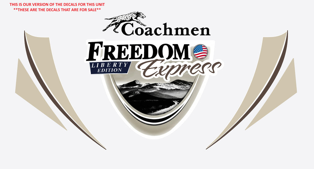 2016-2018 Coachmen Freedom Express Liberty Edition