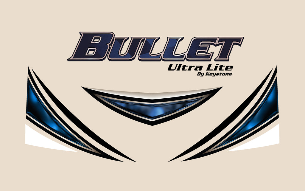 2016-2017 Keystone Bullet Ultra Light Replacement Decal Kit